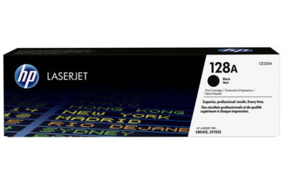 HP 128A Black Original LaserJet Toner Cartridge (CE320A)